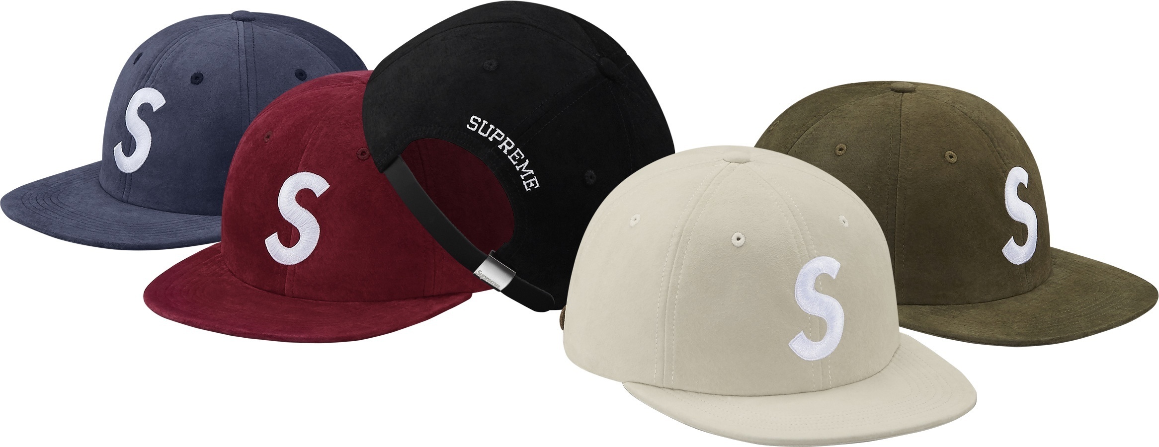 Suede S Logo 6-Panel